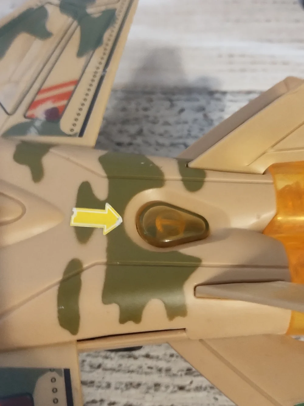 LANARD TOYS the  air command jet with light & soudds works different brands